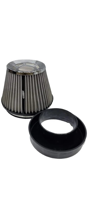 A24-1821-BOOST Universal Stainless Steel Cold Air Filter 76mm High Flow