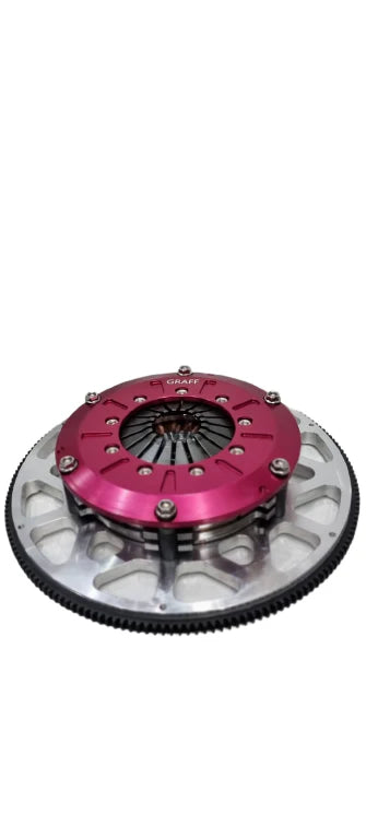 A24-2990-GRAFF GMC LS Twin Plate Race Clutch Kit With Aluminium Flywheel