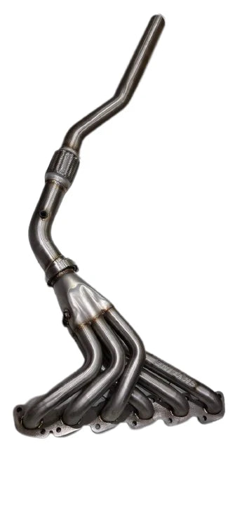 A24-2814-Exhaust Headers For Nissan TB48-6 in 1 - Stainless Steel with DownPipe