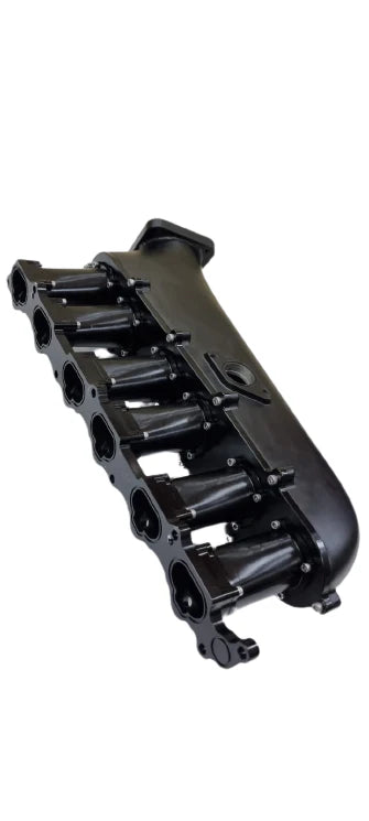 A24-1683-2JZ-GTE BILLET INTAKE MANIFOLD WITHOUT FUEL RAIL SINGLE LINE Black