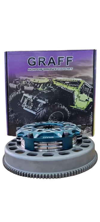 A24-2986-GRAFF CLUTCH DOUBLE TOYOTA 2UZ 4.7/185MM 8CLY