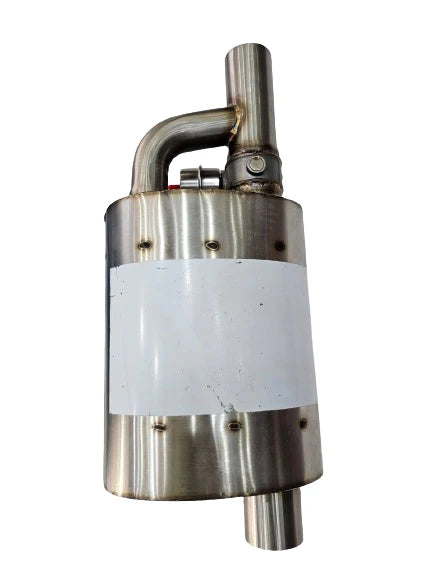 A24-2902-BOOST RACING EXHAUST SYSTEM PERFORMANCE ELECTRONIC VACUUM VALVE MUFFLER SMALL