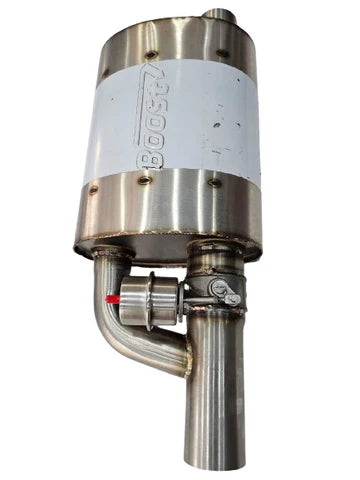 A24-2902-BOOST RACING EXHAUST SYSTEM PERFORMANCE ELECTRONIC VACUUM VALVE MUFFLER SMALL