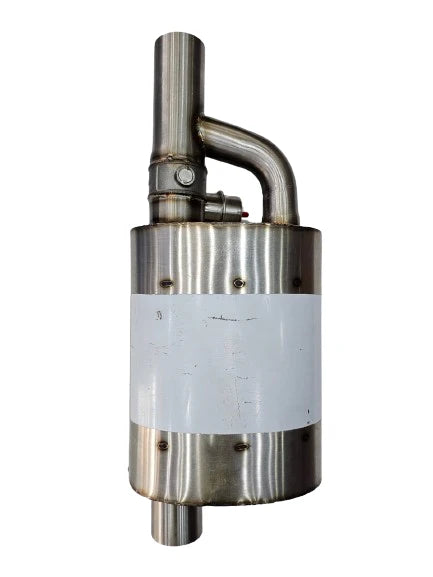 A24-2902-BOOST RACING EXHAUST SYSTEM PERFORMANCE ELECTRONIC VACUUM VALVE MUFFLER SMALL