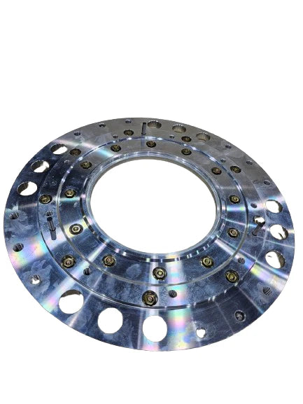 A24-3341-GRAFF LIGHTWEIGHT ALUMINUM FLYWHEEL WITH REPLACEABLE FRICTION - 2000-2023 NISSAN PATROL 4800