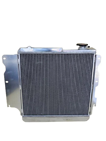A24-1122-BOOST 3 Row Core All Aluminum Radiator For 1987-2006 Jeep Wrangler YJ TJ 2.4L 2.5L 4.0L 4.2L L4 L6 Engine Cooler