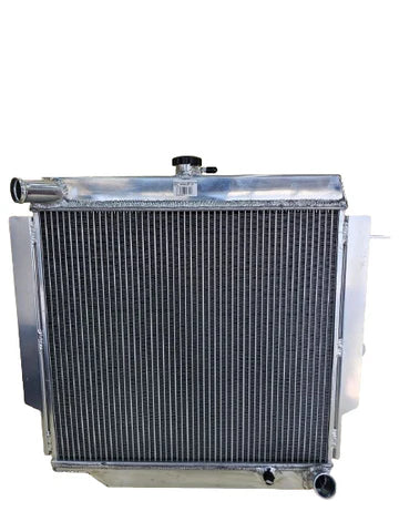 A24-1123-BOOST Row 40mm Aluminum Radiator for Jeep Wrangler JK 3.6L 3.8L V6