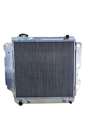 A24-1121-BOOST For 1987-2006 Jeep Wrangler TJ YJ 2.4 2.5L 4.0 4.2L Aluminum Radiator 3 Row