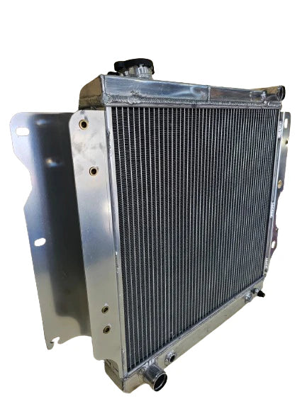 A24-1121-BOOST For 1987-2006 Jeep Wrangler TJ YJ 2.4 2.5L 4.0 4.2L Aluminum Radiator 3 Row