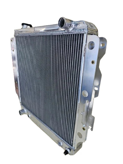 A24-1121-BOOST For 1987-2006 Jeep Wrangler TJ YJ 2.4 2.5L 4.0 4.2L Aluminum Radiator 3 Row