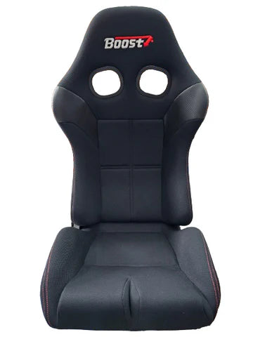 A24-3078-BOOST SEATS Sport Seat Owl - Black c/w U08 Universal Slider