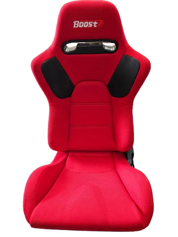 A24-3193-BOOST SEATS Sport Seat XP 612 - Red c/w U08 Universal Slider