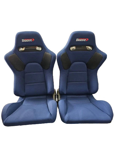A24-3192-BOOST SEATS Sport Seat XP 612 - Blue c/w U08 Universal Slider