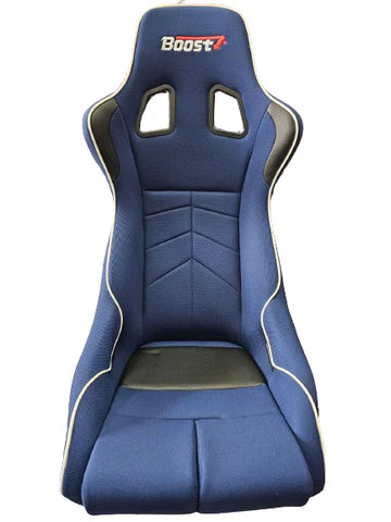 A24-3191-BOOST SEATS Sport Seat D1 - Blue c/w U08 Universal Slider & L Shape Panel