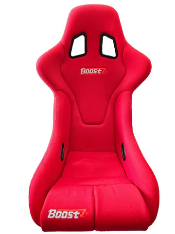 A24-3189-BOOST SEATS Shell Seat Apex - Red c/w U08 Universal Slider & L Shape Panel