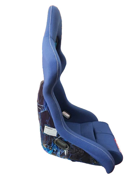 A24-3202-BOOST SEATS Shell Seat Apex - Blue c/w U08 Universal Slider & L Shape Panel