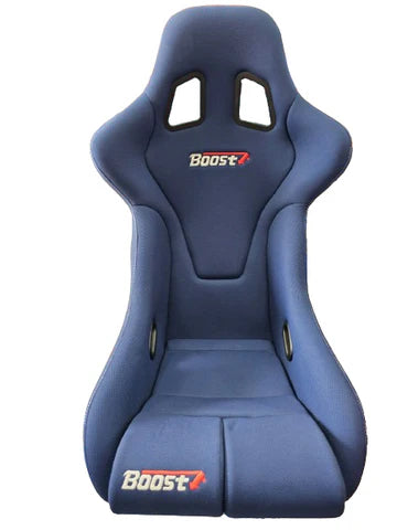 A24-3202-BOOST SEATS Shell Seat Apex - Blue c/w U08 Universal Slider & L Shape Panel
