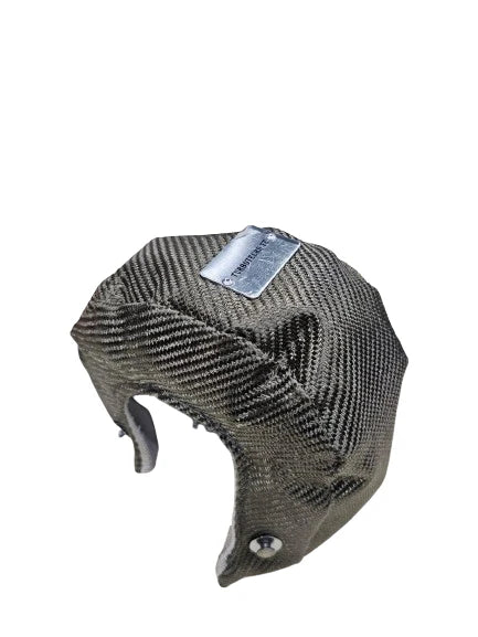 A24-2035-TURBOTECHS T3 TITANIUM LAVA FIBER TURBO BLANKET HEAT SHIELD BARRIER COVER WRAP