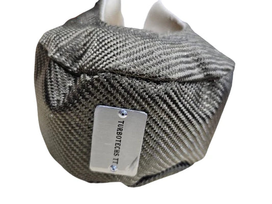 A24-2035-TURBOTECHS T3 TITANIUM LAVA FIBER TURBO BLANKET HEAT SHIELD BARRIER COVER WRAP