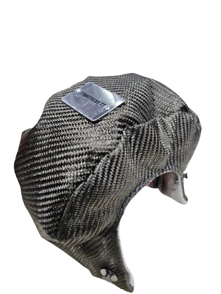 A24-2035-TURBOTECHS T3 TITANIUM LAVA FIBER TURBO BLANKET HEAT SHIELD BARRIER COVER WRAP