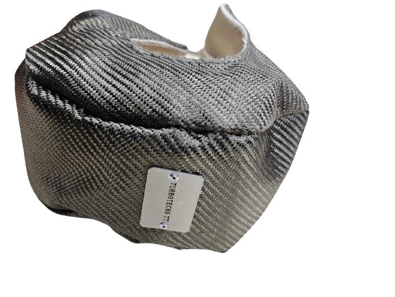 A24-2034-TURBOTECHS T4 TITANIUM LAVA FIBER TURBO BLANKET HEAT SHIELD BARRIER COVER WRAP