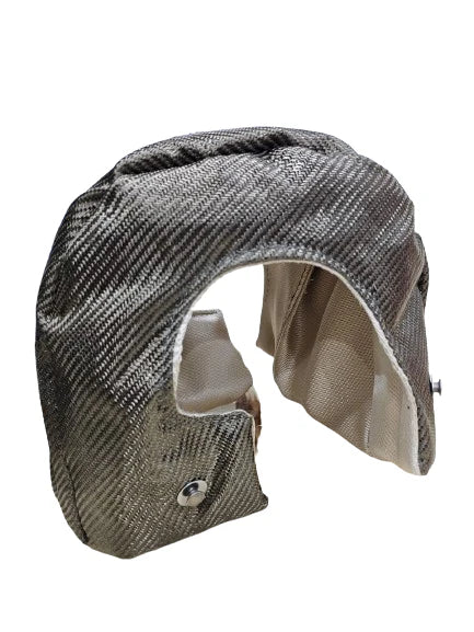 A24-2033-TURBOTECHS T6 TITANIUM LAVA FIBER TURBO BLANKET HEAT SHIELD BARRIER COVER WRAP