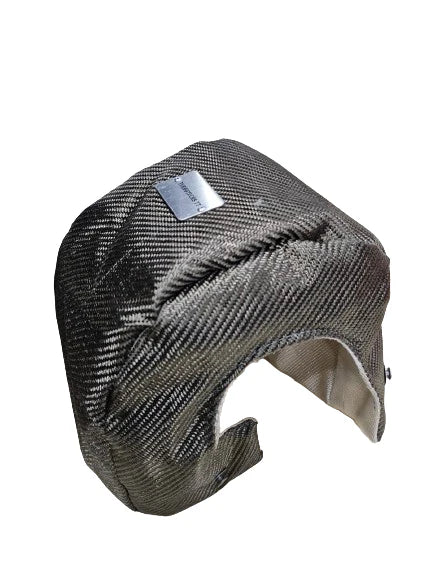 A24-2033-TURBOTECHS T6 TITANIUM LAVA FIBER TURBO BLANKET HEAT SHIELD BARRIER COVER WRAP