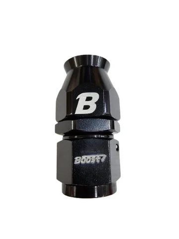 A24-2709-BOOST AN8 8AN Straight PTFE Teflon Swivel Hose End Fitting Adapter Black