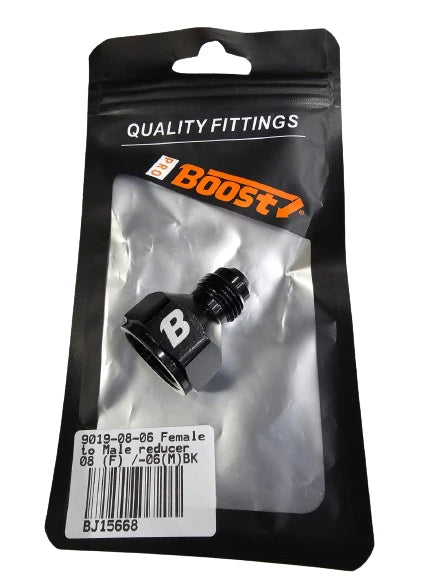 A24-2683-BOOST FEMALE TO MALE REDUCER ADAPTER FEMALE -8 TO -6 MALE