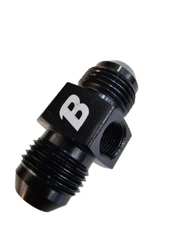 A24-2681-BOOST Male AN8 To With 1/8 " NPT 8 - AN Male Side Port Gauge Sensor Coupler Adapter