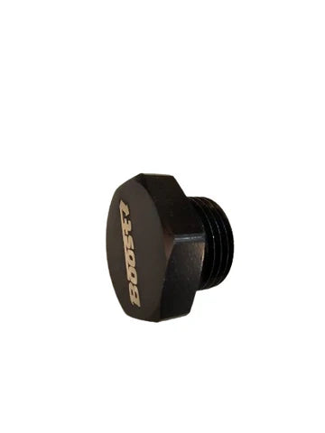 A24-2668-BOOST -10 AN AN10 Aluminum Male Flare Plug Fitting with 10AN ORB O Ring Boss Thread 7/8-14 Seal Nut Block Off Cap Adapter