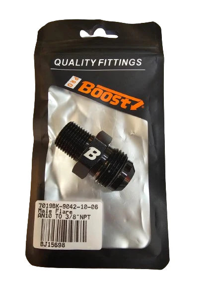 A24-2658-BOOST AN10 to 3/8" NPT Straight Adapter