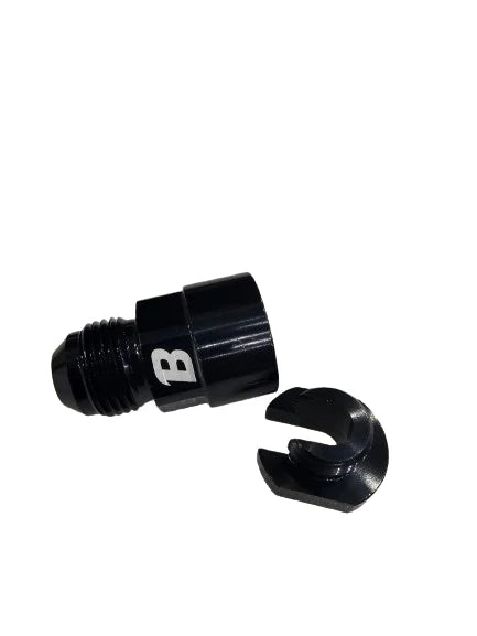 A24-2651-BOOST LS Swap EFI Fuel Rail Adapter Fittings Feed/Return AN6 to 5/16 Inch LS1 LQ4 LQ9