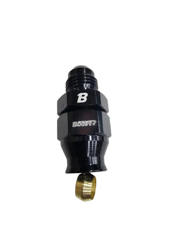 A24-2647-BOOST 6AN Male to 5/16" Hardline Tube Fuel Line Fitting 5/16" Tube To Male 6AN