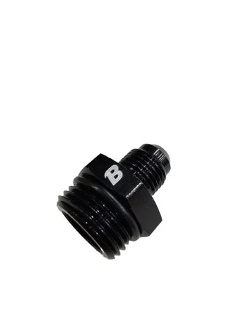 A24-2572-BOOST AN6 6 AN To 10AN 7/8"-14 UNF O-Ring Boss ORB Adapter Fitting Black