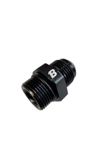 A24-2625-BOOST 10AN Male to M22 x 1.5mm Male Metric Thread Fitting Adapter Flare Union Coupler Fuel Oil Line Hose End Fitting Adapter