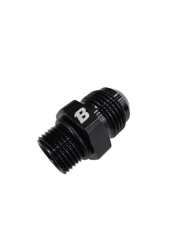 A24-2626-BOOST 10AN Flare Male to M18x1.5 Male Pipe Adapter Union Hose Fitting Aluminum Anodized