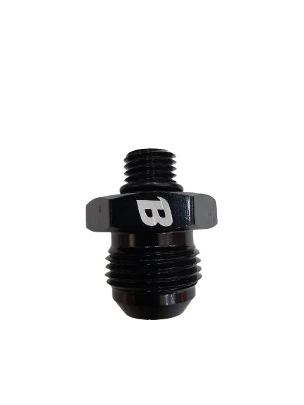 A24-2612-BOOST 10AN AN10 1/2-16 UNF OIL/FUEL LINE SWIVEL/HOSE MALE/FEMALE FITTING ADAPTOR BLACK