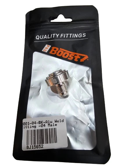 A24-2617-BOOST AN4 4AN Male Aluminum Weld Bung On Hose Fitting Welding Plug Adaptor SL