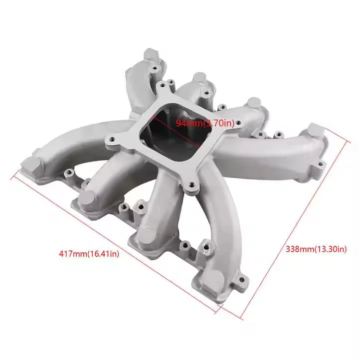 A24-1699-SINGLE PLANE INTAKE MANIFOLD - GM LS1/LS2/LS6 (ALUMINUM)