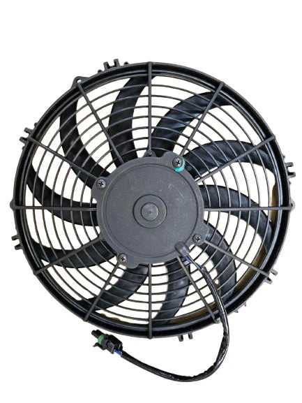 A24-1009-BOOST FAN 13" Low Profile Puller Fan with Curve Blades, 12V