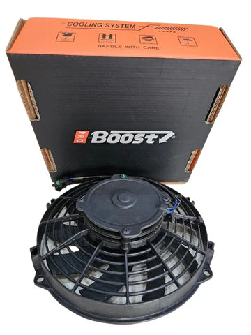 مروحة A24-1116-BOOST ذات شفرات منحنية مقاس 10 بوصات، تعمل بنظام السحب/الدفع