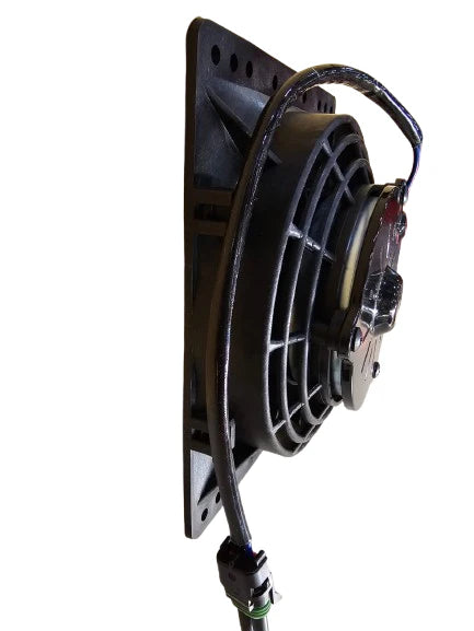 A24-1031-BOOST FAN 6" Slim Electric Radiator 12 V 80W Cooling Fan Push or Pull Car Modified Accessory with Mounting Kit