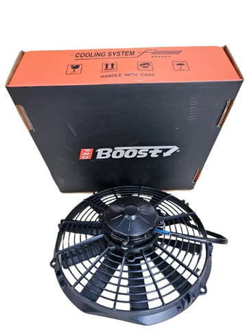 مروحة سحب مستقيمة للسيارات A24-1112-BOOST FAN مقاس 12 بوصة