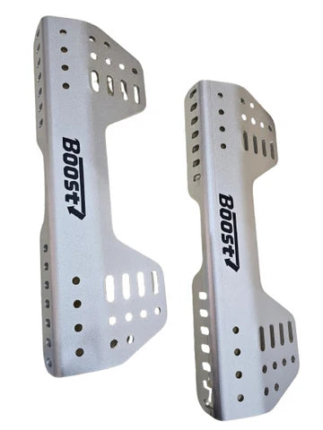 A24-3185-BOOST MOUNTING FRAMES FOR SEATS WITH SIDE MOUNTING LATERAL SUPPORT SILVER