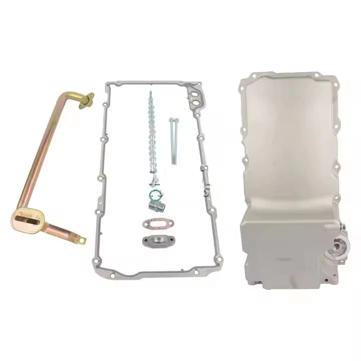 A24-2470-Oil Pan For LS Swap Retrofit Aluminum Oil Pan LS1 LS2 LS3 LS6 Rear Sump Pick Up Gasket