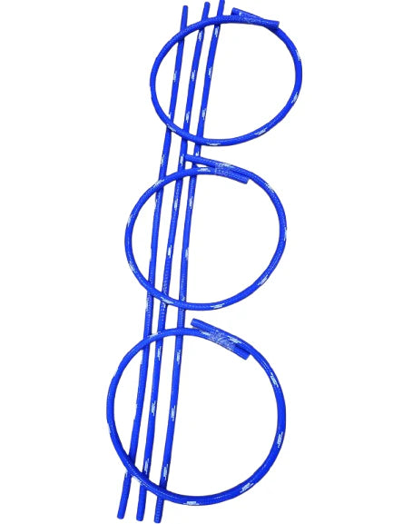 A24-2803-16mm 3 layers Polyester 1 Meter Silicone Straight Hose blue Silica gel tube For Car engine Universal High temperature pipe