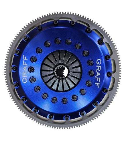 A24-3330-GRAFF 8.5" 215MM Quad Plates Race Clutch Kit For Toyota Landcruiser 1FZ-FE(4 Plate)