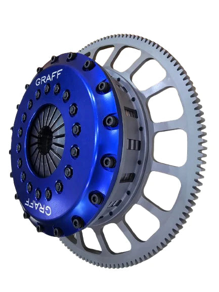A24-3330-GRAFF 8.5" 215MM Quad Plates Race Clutch Kit For Toyota Landcruiser 1FZ-FE(4 Plate)