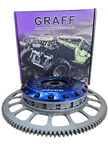 طقم قابض سباق عالي الأداء A24-2997-GRAFF ثنائي الألواح 8.5 بوصة 215 مم لـ Tb48